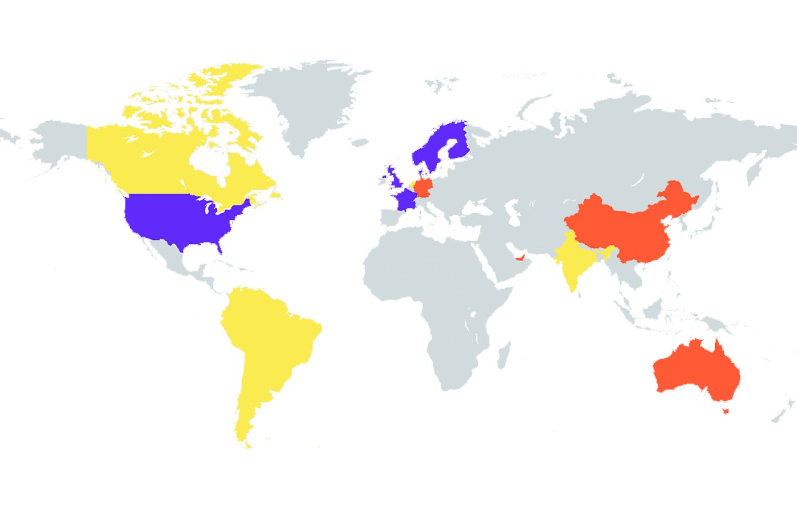 Countries the world over at different stages of BIM adoption
