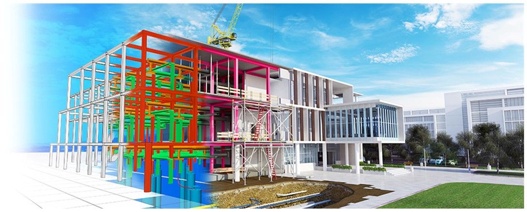 BIM project model in different phases