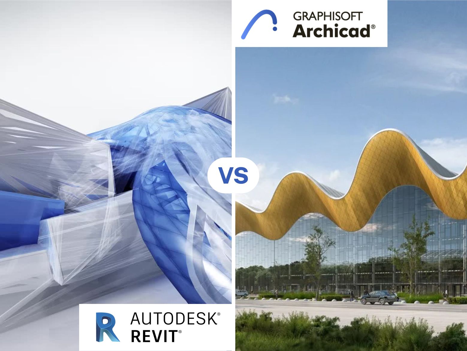 Autodesk Revit vs Graphisoft ArchiCAD Software