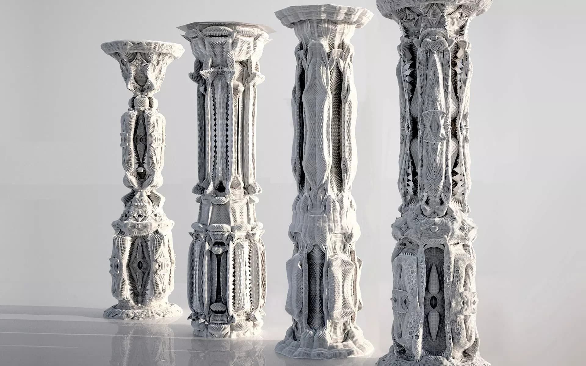 Column definition. Михаэль Ансмейер. Красивые колонны. Витые колонны в архитектуре. Стеклянная колонна.